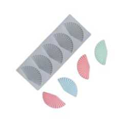 Silicon Mould Leaf Fan Shape
