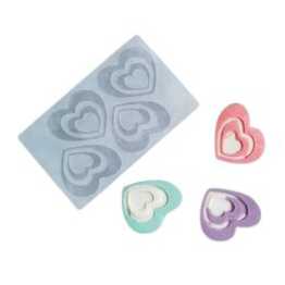 Silicon Mould Love Shape
